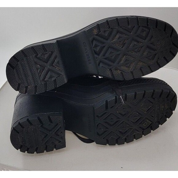 Converse Chuck 70 De Luxe Heel Chrome Total Eclipse/Silver Boot Sneaker - Picture 6 of 8